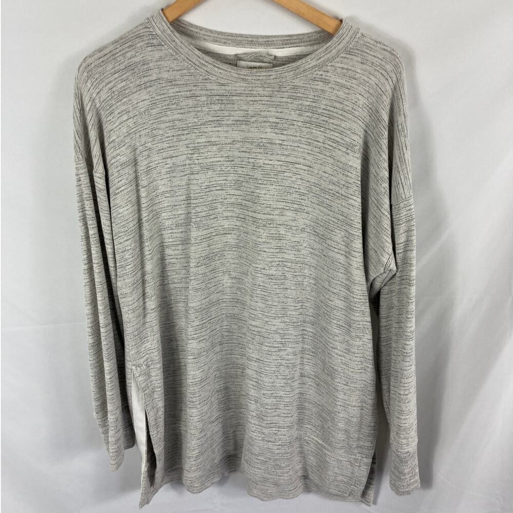 Aerie Tunic Heather Grey Sweatshirt Size Medium